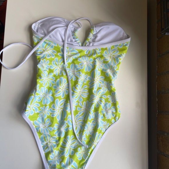 Ninety Nine Halter One Piece Swimsuit - Picture 2 of 3